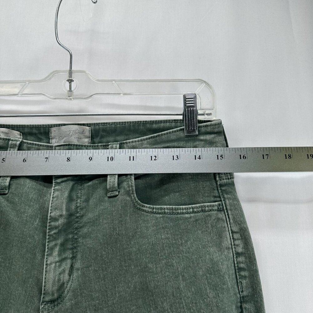 Universal Thread Jeans Womens 4/27R High Rise Skinny Stretch Denim Washed Green - Picture 7 of 12